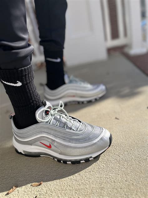 sneakers zilver nike|Nike Air Max 97 OG Silver Bullet (2022) Men's .